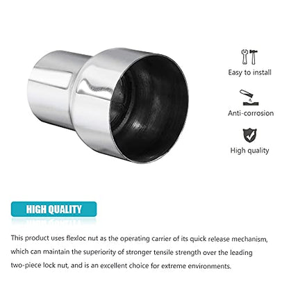 Universal 2.25" ID to 3" OD Exhaust Pipe Adapter Connector Reducer 304 Stainless Steel 2.25 Inch to 3.0 Inch 2 1/4” ID to 3.0” OD kit - size: 2.25" ID to 3" OD