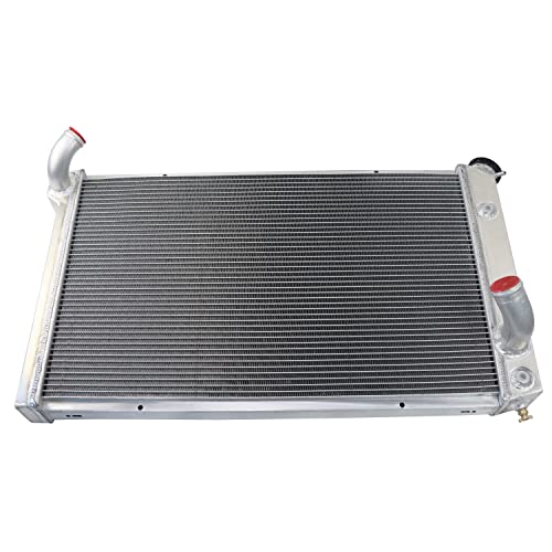 Aluminum 4 Rows Core Radiator For 1973-1976 74 75 Chevy Corvette C3 Base Stingray 5.7L 7.4L V8