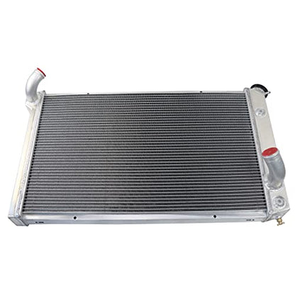 Aluminum 4 Rows Core Radiator For 1973-1976 74 75 Chevy Corvette C3 Base Stingray 5.7L 7.4L V8
