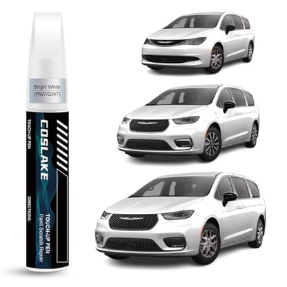 Car Touch Up Paint(Bright White(PW7/GW7)) for Chrysler - color: Bright White(PW7/GW7) for 2025 Pacifica/2025 Pacifica Plug-in Hybrid/2024 Pacifica/2024 Pacifica Plug-in Hybrid/2023 Pacifica/2023 Pacifica Plug-in Hybrid/2025 Voyager/2024 Voyager/2023 Voyag