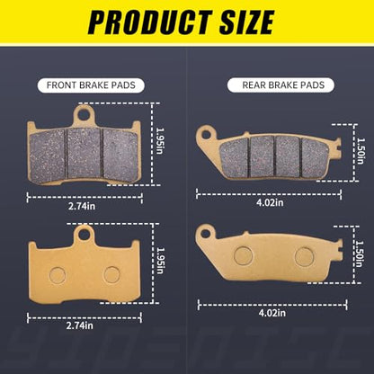 Brake Pads for Indian Chieftain/Roadmaster/Chief/Springfield 2014-2022