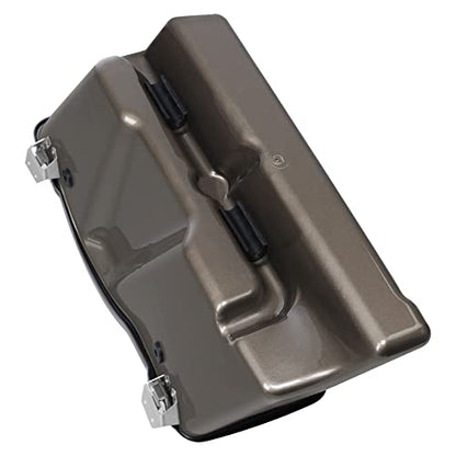 TCMT 5" Stretched Extended Saddlebags Fit For Harley Touring Road Glide Road King Electra Glide Ultra Classic 93-13 Street Glide FLHX 2008-2010 Painted ABS - color: Pewter Pearl Chrome Latches