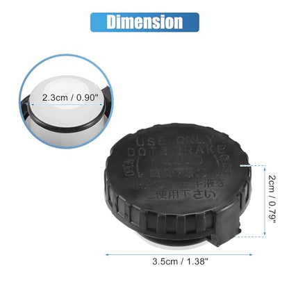 X AUTOHAUX Brake Master Cylinder Cap Cover 46020EM30A for Nissan Cube 09-14