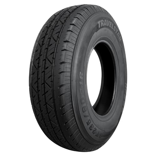 Set of 4 Travelstar HF288 ST225/75R15 117/112N 10 Ply Special Trailer Tire - size: ST225/75R15 10PR