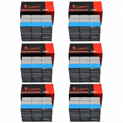 C-HORSE 540 Pcs,1 Oz, Grey, Adhesive Stick On Wheel Weights, Blue Adhesive Easy Peel Tape - (1 Oz, Grey, 6 Boxes, 540 Pcs) Wheel Weights Stick On Wheels - color: Grey
