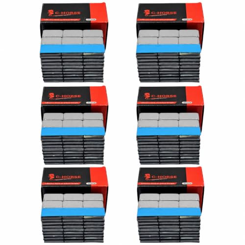 C-HORSE 540 Pcs,1 Oz, Grey, Adhesive Stick On Wheel Weights, Blue Adhesive Easy Peel Tape - (1 Oz, Grey, 6 Boxes, 540 Pcs) Wheel Weights Stick On Wheels - color: Grey