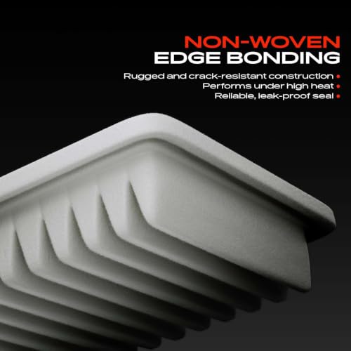 A-Premium Engine Air Filter Compatible with Toyota, Pontiac & Scion Models - style: Standard Air Filter