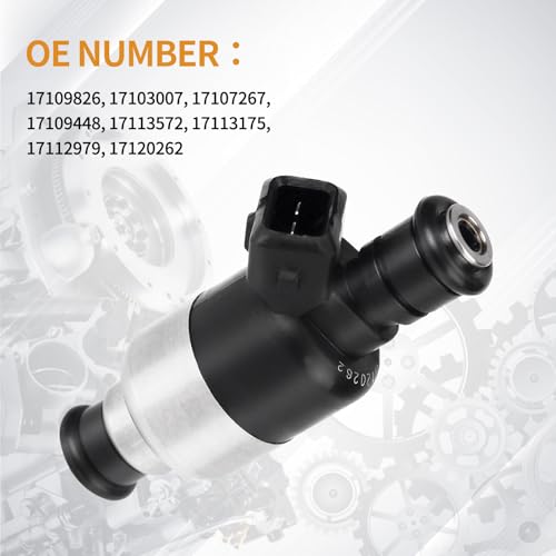 6PCS Fuel Injectors 6 Holes Compatible with Chevy Malibu V6 3.1L 1997-1999