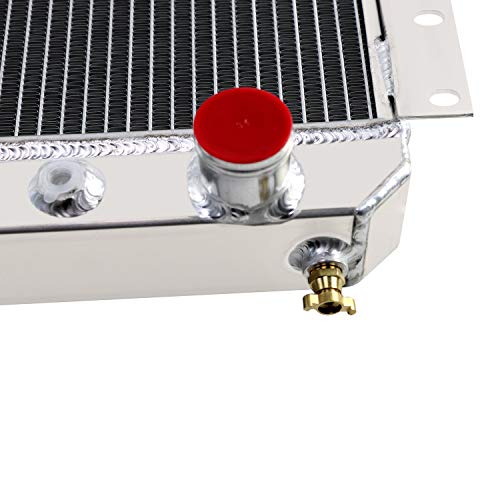 ALLOYWORKS 3 Row Aluminum Radiator for 1960-1984 Toyota Land Cruiser FJ40 FJ45 3.9/4.2L