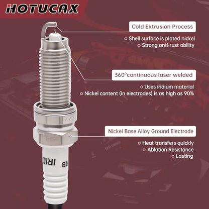 UF603 Ignition Coils & 97390 Double Iridium Spark Plug Set, 6 Pack - size: UF603 & Spark Plugs