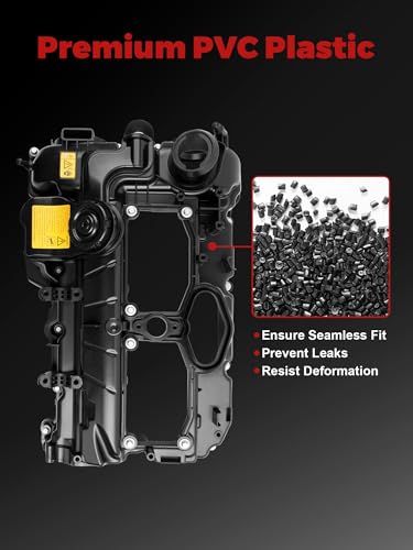 Engine Valve Cover L4 2.0L Fits for 2012-2016 328i, 2012-2016 528i - size: 264-517