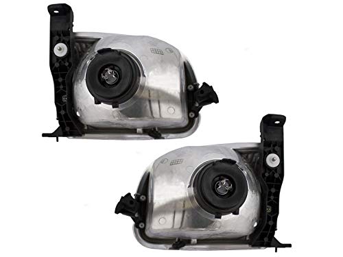 APA Replacement Headlight for 00 01 02 03 04 2000 2001 2002 2003 2004 Tundra Access Cab Passenger Right + Driver Left PAIR Set 811100C010 811500C010 TO2503129 TO2502129 - color: 2000-2004 Tundra (Regular, Access Cab) Pair