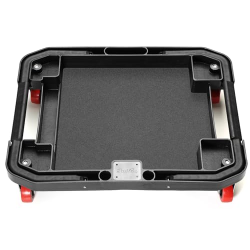 ELAFROS Tool 크리퍼 롤링 트레이, 회전 캐스터 4개, 24.9kg(55파운드) 용량