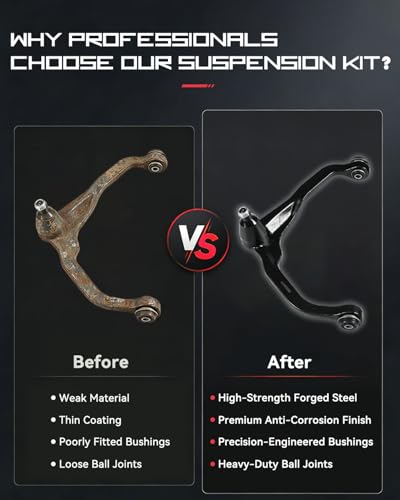 12Pc Control Arm Suspension Kit Fit for Dodge Nitro 2007-2011 - size: Fit for Nitro 07-11 12x Control Arm Kit (90)
