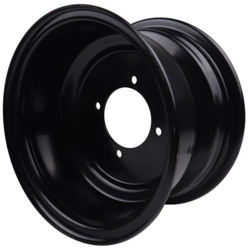 8 inch Front Wheel Rim Hub with 3 Holes Fits for 19x7.0-8 Tires Most ATV Go Kart Off-Road Dirt Pit Bike Quad Dirt Bikes (4 Holes 8" ATV Wheel Rim)