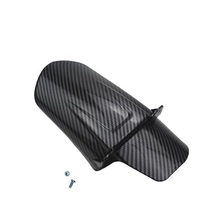 Motorcycle Imitation Carbon Fiber Rear Shock Fender Mudguard Fender Protector Mud Guard Cover Plastic Mud Flap For Light Bee X S X160 X260 Pit Dirt Bike Electric Bike - size: Carbon Fiber 1