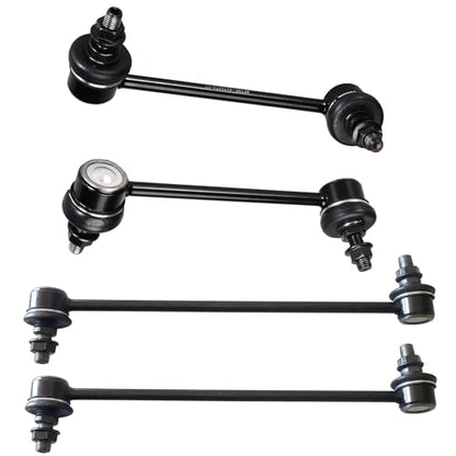 4PC Front & REAR Sway Bar Link for Honda Pilot 2009-2015, for Acura MDX ZDX - size: 4p for pilot 09-15