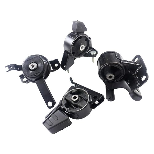 4PCS Engine Motor Transmission Mount Set Compatible with Corolla and Prizm - size: 1998-2002 Corolla 1.8L Auto