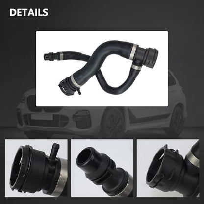 17127537107 Upper Radiator Hose Compatible with BMW