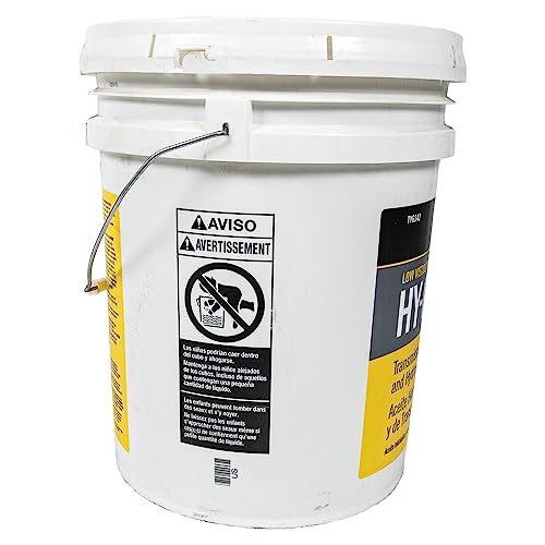John Deere Low Viscosity Hy-Gard Transmission and Hydraulic Oil 5 Gallon Bucket TY6342