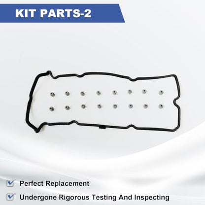 Engine Head Gasket W/10 Bolts Set for Nissan Altima Sentra - color: HS54444