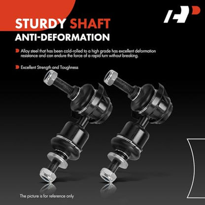 A-Premium Rear Sway Bar Link Stabilizer Bar Link, Compatible with Mazda