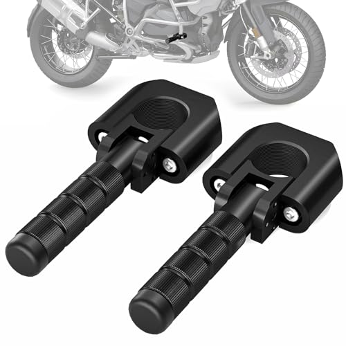 Highway Foot Pegs Universal CNC for 7/8"-1.25"Crash Bars Motorcycle