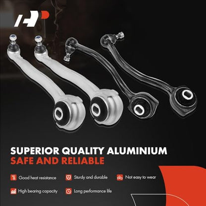 A-Premium 6Pcs Front Suspension Kit, Upper & Lower Rearward Control Arm - style: 6Pcs Kit