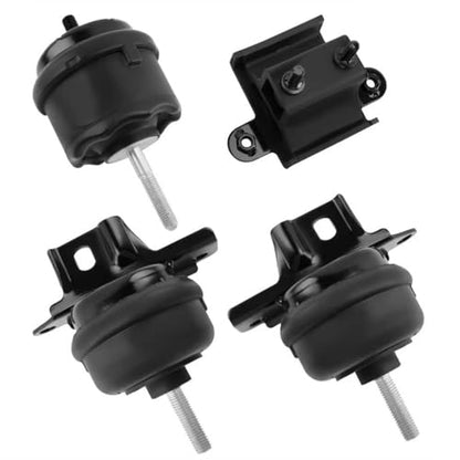 4PCS Engine Motor and Transmission Mount Kit Compatible with 2000 2001 2002 2003 2004 2005 Lesabre 3.8L & Park Avenue 3.8L & Pontiac Bonneville 3.8L OE:A2895 A2896 A2897 A2898