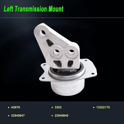 Engine Motor Mount fit Chevy Impala 14-20 Cadillac XTS 13-19 3.6 FWD - size: 2010 Allure 3.6L FWD