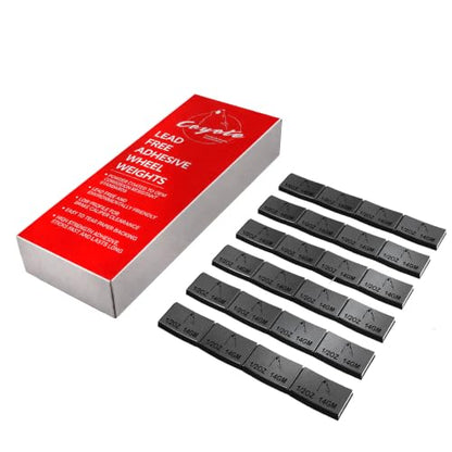 Wheel Accessories Parts 1/2 Oz. 0.50 Oz. Black Low Profile Stick-On Adhesive EasyPeel Tape Wheel Balancing Weights 0.34 kgs 0.75 lb Box US Made Tape 24 Pcs per Box - size: 1/2 Oz Segment, style: 24 Pcs Black
