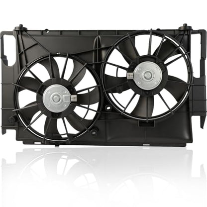 Engine Cooling Radiator Fan Assembly Fit for Toyota Models - RAV4 2013-2019, L4 2.5L, Reference Number 621-557, 623290, 163610V330, 163610V340, 1636336100, 1636336110, 167110V210 - size: 621-557, 623290