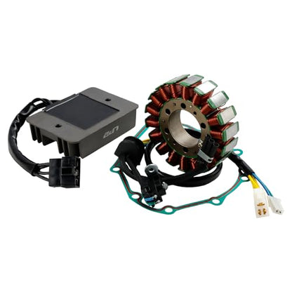 Regulator Stator Rotor Gasket Kit Fit for Suzuki GSX1300R GSX1300 Hayabusa 1300 1999-2007, GSX1300RZ GSX1300 Hayabusa 1300 1999 2000 2001 2002 2003-2007 32101-24F00 32101-24F10 11483-24F00