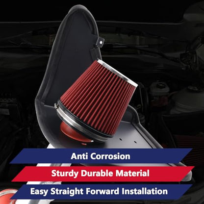 Cold Air Intake Compatible With 2010-11 Chevy Camaro 3.6L V6 - size: Chevy Camaro Cold Air Intake Kit 3.6L