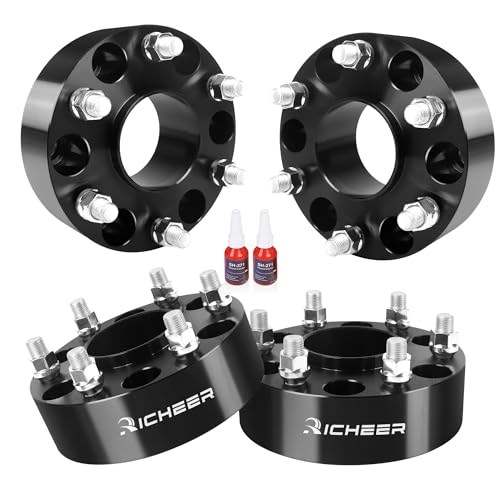 Richeer 2 inch 6x4.5 Hub Centric Wheel Spacers for 2005-2023 Frontier - size: Thickness: 2 inch