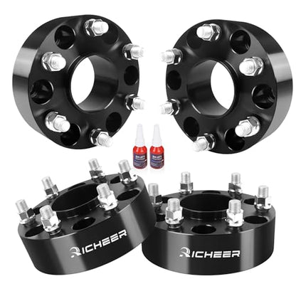 Richeer 2 inch 6x4.5 Hub Centric Wheel Spacers for 2005-2023 Frontier - size: Thickness: 2 inch