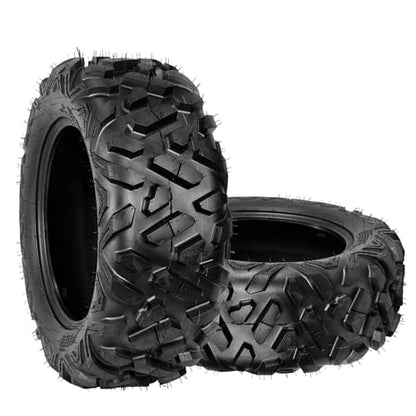 Garvee 2 Pack 26x9-14 ATV UTV Tires 6-Ply All-Terrain Tubeless Tires for Daily Work, Hunting & Recreational Riding on ATV, UTV, Quad and 4 Wheeler - size: 26X9-14, style: Pattern A