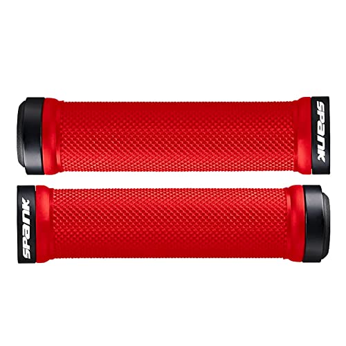SPANK Spoon Grips Orange, Green, Blue, Red, Black Color Options, Slim Low-Profile Design - color: Red