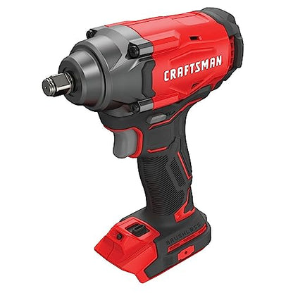 CRAFTSMAN V20 Cordless Impact Wrench, 1/2 inch, Bare Tool Only (CMCF920B) - style: Brushless Impact Wrench (Tool Only)
