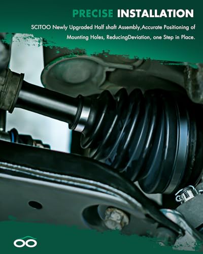SCITOO Front Left CV Axle Assembly For Kia Sedona 3.3L 2015-2021