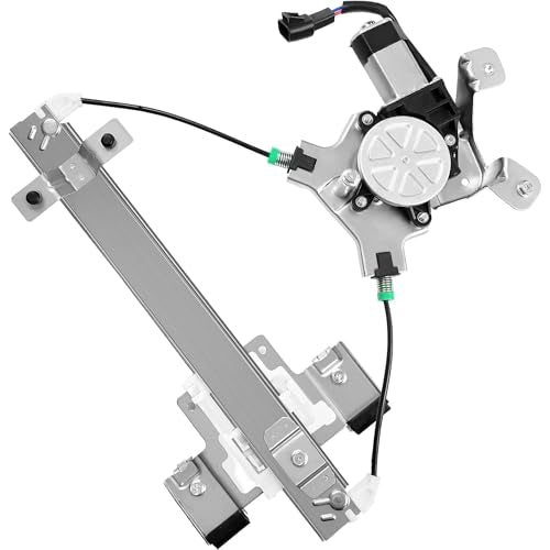 Rear Passenger Side Power Window Regulator with Motor (2 Pins) Fit for 2007-2014 Cadillac Escalade Chevrolet Tahoe Gmc Yukon, 741-391 - size: Rear Passenger (RH)