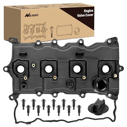 Nilight Engine Valve Cover with Gasket, Replace# 13264JA00A 13270JA00A - size: for Nissan Altima 2007-2013, Sentra 2007-2012