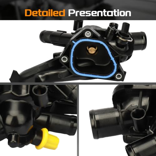 BRTEC 11538674895 Engine Coolant Thermostat Housing Assembly