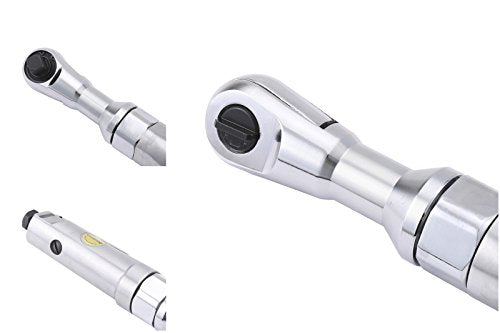 Air Ratchet Wrench 3/8 Inch Pneumatic Spanner Heavy Duty Torque Drive (3/8 inch chrome) - size: 3/8 inch chrome