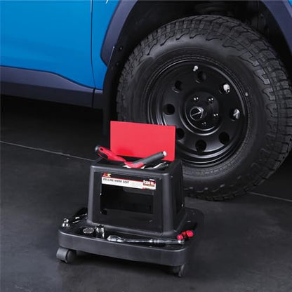 Performance Tool W85026 Rolling Work Seat for Garage and Workshop - style: Rolling Work Seat