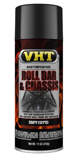 VHT Roll Bar & Chassis Paint, Gloss, Black, 11 oz