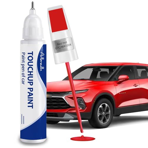 Red Hot WA130X Touch Up Paint for Chevrolet OEM Color Match Car Paint Pen - color: Red Hot(G7C/WA130X)