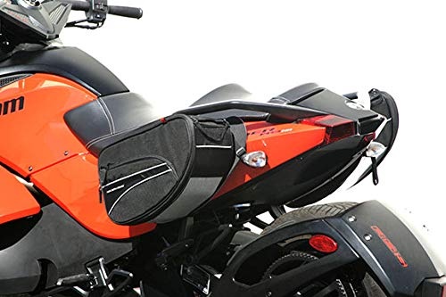 Nelson-Rigg CL-890 Mini Commuter Expandable Saddlebags, Black