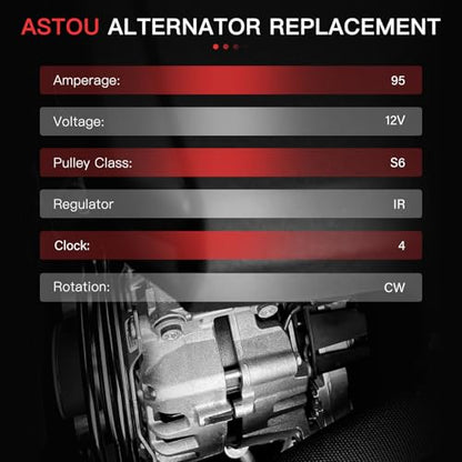 95A Alternator for Honda Civic 2012-2015 1.8L