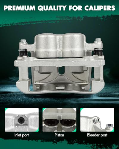 SCITOO Front Right Passenger Brake Caliper with Bracket 18B4860 1PC - size: Front Passenger[18B4860]